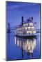 USA, North Carolina, Wilmington, River Boats on the Cape Fear River-Walter Bibikow-Mounted Photographic Print