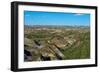 USA, North Dakota, Medora. Theodore Roosevelt National Park, South Unit, Badlands Overlook-Bernard Friel-Framed Photographic Print