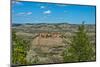 USA, North Dakota, Medora. Theodore Roosevelt National Park, South Unit, Painted Canyon Overlook-Bernard Friel-Mounted Photographic Print