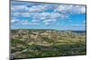 USA, North Dakota, Medora. Theodore Roosevelt National Park, South Unit, Painted Canyon Overlook-Bernard Friel-Mounted Photographic Print