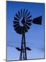 USA, Oklahoma, Elk City, Vintage Farm Windmills-Walter Bibikow-Mounted Photographic Print