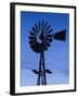 USA, Oklahoma, Elk City, Vintage Farm Windmills-Walter Bibikow-Framed Photographic Print