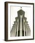 USA, Oklahoma, Tulsa, Oral Roberts University, Learning Resources Center-Walter Bibikow-Framed Photographic Print