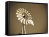 USA, Oklahoma, Windpumps and Windmill-Alan Copson-Framed Stretched Canvas