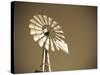 USA, Oklahoma, Windpumps and Windmill-Alan Copson-Stretched Canvas