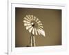 USA, Oklahoma, Windpumps and Windmill-Alan Copson-Framed Photographic Print