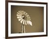 USA, Oklahoma, Windpumps and Windmill-Alan Copson-Framed Photographic Print