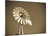 USA, Oklahoma, Windpumps and Windmill-Alan Copson-Mounted Photographic Print