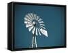 USA, Oklahoma, Windpumps and Windmill-Alan Copson-Framed Stretched Canvas