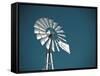 USA, Oklahoma, Windpumps and Windmill-Alan Copson-Framed Stretched Canvas