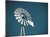 USA, Oklahoma, Windpumps and Windmill-Alan Copson-Mounted Photographic Print