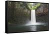 USA, Oregon. Abiqua Falls plunges into large pool.-Jaynes Gallery-Framed Stretched Canvas