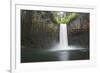 USA, Oregon. Abiqua Falls plunges into large pool.-Jaynes Gallery-Framed Premium Photographic Print