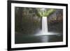 USA, Oregon. Abiqua Falls plunges into large pool.-Jaynes Gallery-Framed Premium Photographic Print