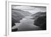 USA, Oregon, Aerial Landscape Looking West Down the Columbia Gorge-Rick A Brown-Framed Photographic Print