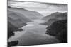 USA, Oregon, Aerial Landscape Looking West Down the Columbia Gorge-Rick A Brown-Mounted Photographic Print