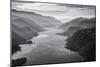 USA, Oregon, Aerial Landscape Looking West Down the Columbia Gorge-Rick A Brown-Mounted Photographic Print