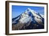 USA, Oregon, Aerial Landscape of Mt. Hood-Rick A Brown-Framed Photographic Print