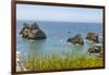 USA, Oregon. Arch Rock Lookout on Pacific Ocean shoreline.-Jaynes Gallery-Framed Photographic Print