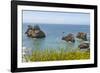 USA, Oregon. Arch Rock Lookout on Pacific Ocean shoreline.-Jaynes Gallery-Framed Photographic Print