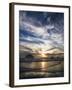 USA, Oregon, Bandon Beach. Face Rock and Sea Stacks at Twilight-Jaynes Gallery-Framed Photographic Print