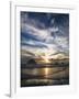 USA, Oregon, Bandon Beach. Face Rock and Sea Stacks at Twilight-Jaynes Gallery-Framed Photographic Print