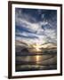 USA, Oregon, Bandon Beach. Face Rock and Sea Stacks at Twilight-Jaynes Gallery-Framed Photographic Print