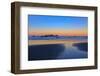 USA, Oregon, Bandon. Beach moonset at sunrise.-Jaynes Gallery-Framed Photographic Print