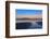 USA, Oregon, Bandon. Beach moonset at sunrise.-Jaynes Gallery-Framed Photographic Print