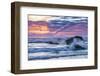 USA, Oregon, Bandon Beach. Pacific Ocean shoreline at sunset.-Jaynes Gallery-Framed Photographic Print