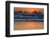 USA, Oregon, Bandon. Beach sunset.-Jaynes Gallery-Framed Photographic Print