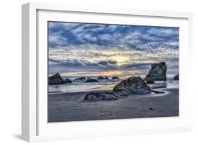 USA, Oregon, Bandon, Beach-Joe Restuccia III-Framed Photographic Print