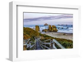 USA, Oregon, Bandon, Beach-Joe Restuccia III-Framed Photographic Print