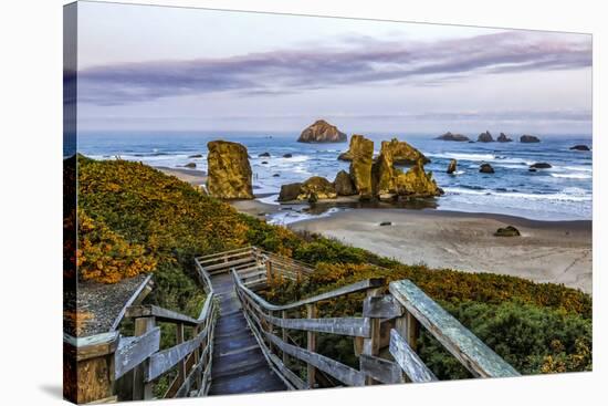 USA, Oregon, Bandon, Beach-Joe Restuccia III-Stretched Canvas