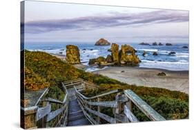 USA, Oregon, Bandon, Beach-Joe Restuccia III-Stretched Canvas