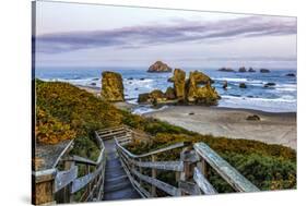 USA, Oregon, Bandon, Beach-Joe Restuccia III-Stretched Canvas