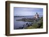 Usa, Oregon, Bandon. Coquille River Lighthouse-Hollice Looney-Framed Photographic Print