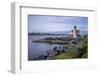 Usa, Oregon, Bandon. Coquille River Lighthouse-Hollice Looney-Framed Photographic Print