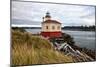 USA, Oregon, Bandon. Landscape with Coquille River Lighthouse.-Jaynes Gallery-Mounted Photographic Print