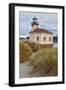 USA, Oregon, Bandon. Scenic of Coquille River Lighthouse-Jean Carter-Framed Photographic Print