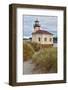 USA, Oregon, Bandon. Scenic of Coquille River Lighthouse-Jean Carter-Framed Photographic Print