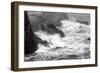 USA, Oregon, Bandon. Storm waves on coast.-Jaynes Gallery-Framed Photographic Print