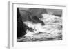 USA, Oregon, Bandon. Storm waves on coast.-Jaynes Gallery-Framed Photographic Print