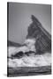 USA, Oregon, Bandon. Storm waves on coast.-Jaynes Gallery-Stretched Canvas