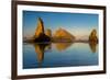 USA, Oregon, Bandon. Sunrise on beach.-Jaynes Gallery-Framed Photographic Print