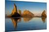 USA, Oregon, Bandon. Sunrise on beach.-Jaynes Gallery-Mounted Photographic Print