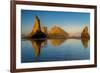 USA, Oregon, Bandon. Sunrise on beach.-Jaynes Gallery-Framed Premium Photographic Print