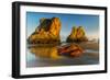 USA, Oregon, Bandon. Sunrise on beach.-Jaynes Gallery-Framed Photographic Print