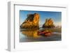 USA, Oregon, Bandon. Sunrise on beach.-Jaynes Gallery-Framed Photographic Print