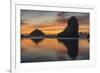 USA, Oregon, Bandon. Sunset on beach.-Jaynes Gallery-Framed Photographic Print